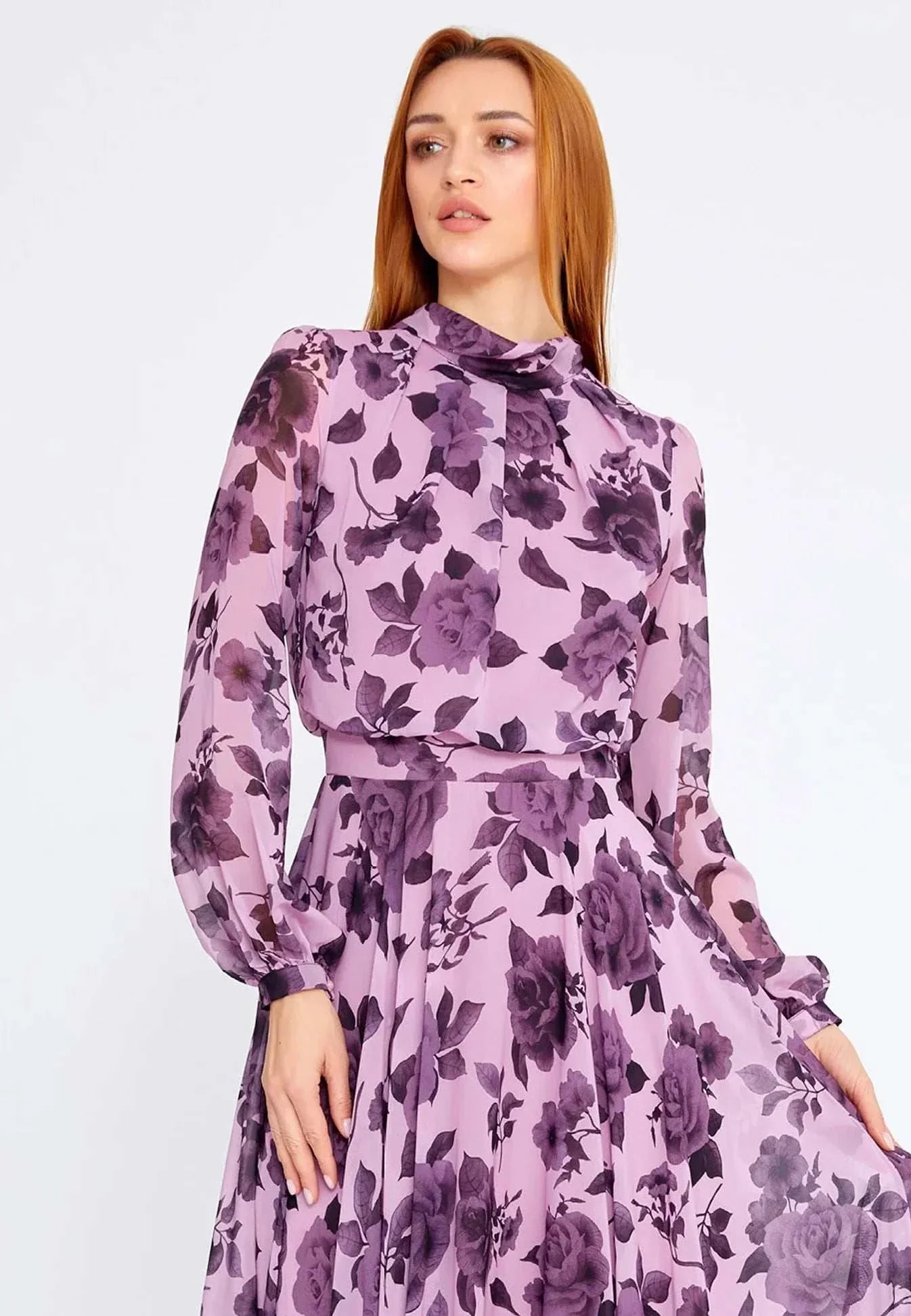 long sheer sleeves