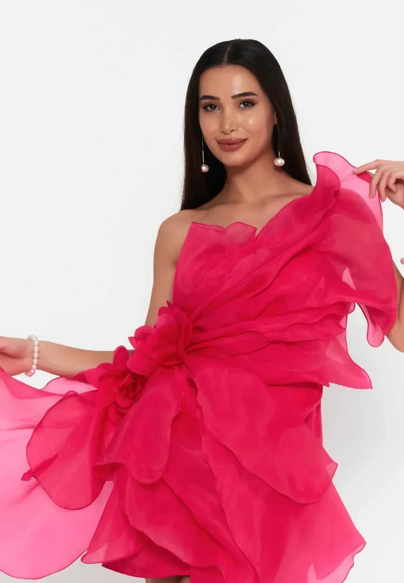 Hot Pink mini dress