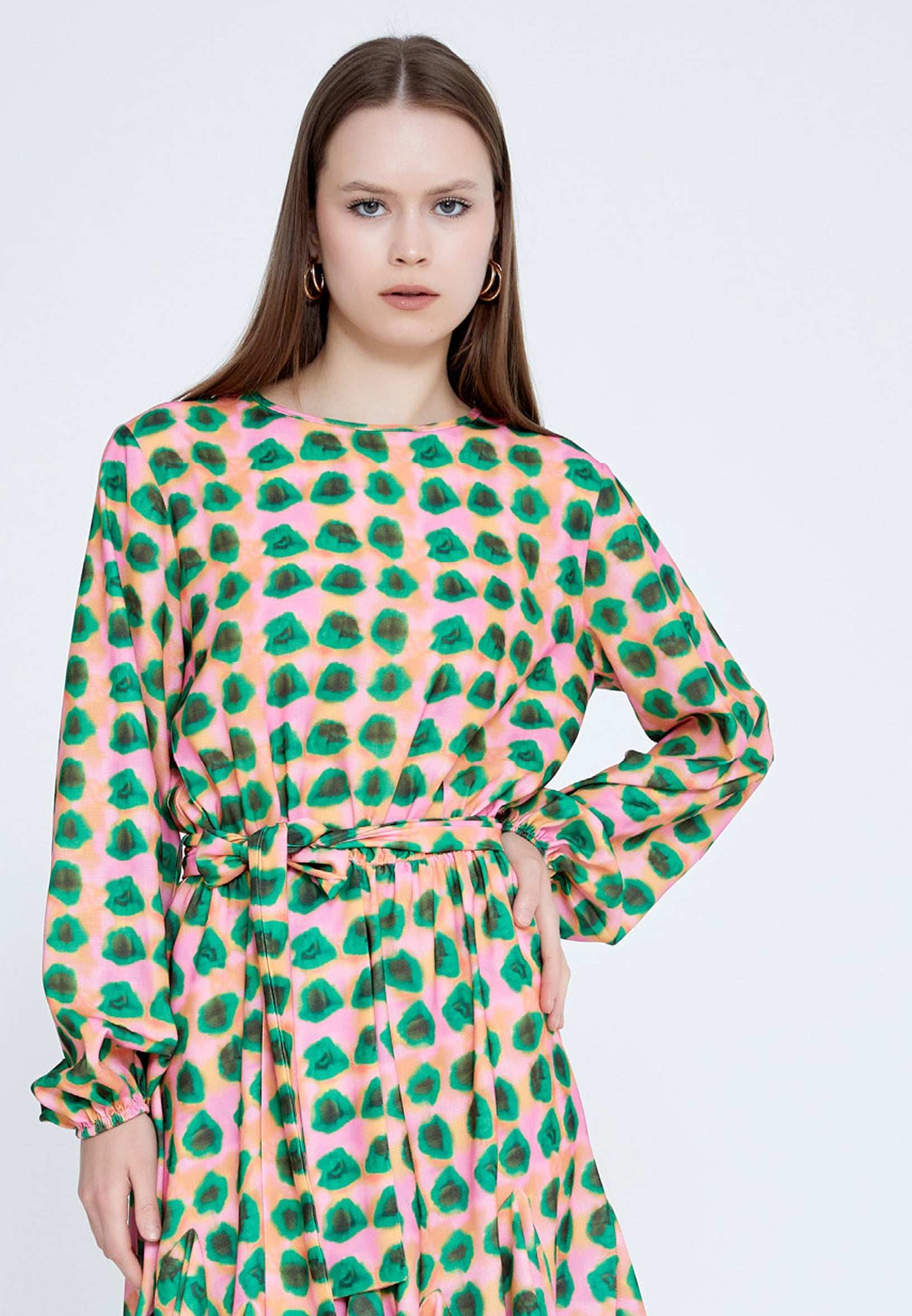 Colorful mini dress