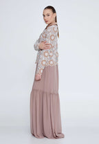 tie wedding guest dress