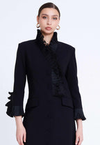 pleated dress