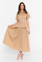Belted dress