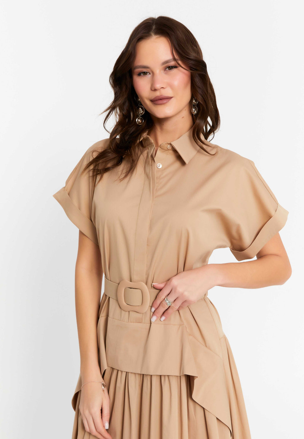 Belted dress