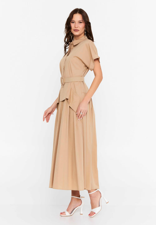 Belted dress