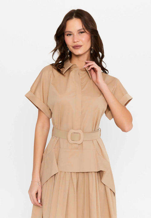 Belted dress