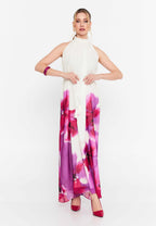 Floral print dress