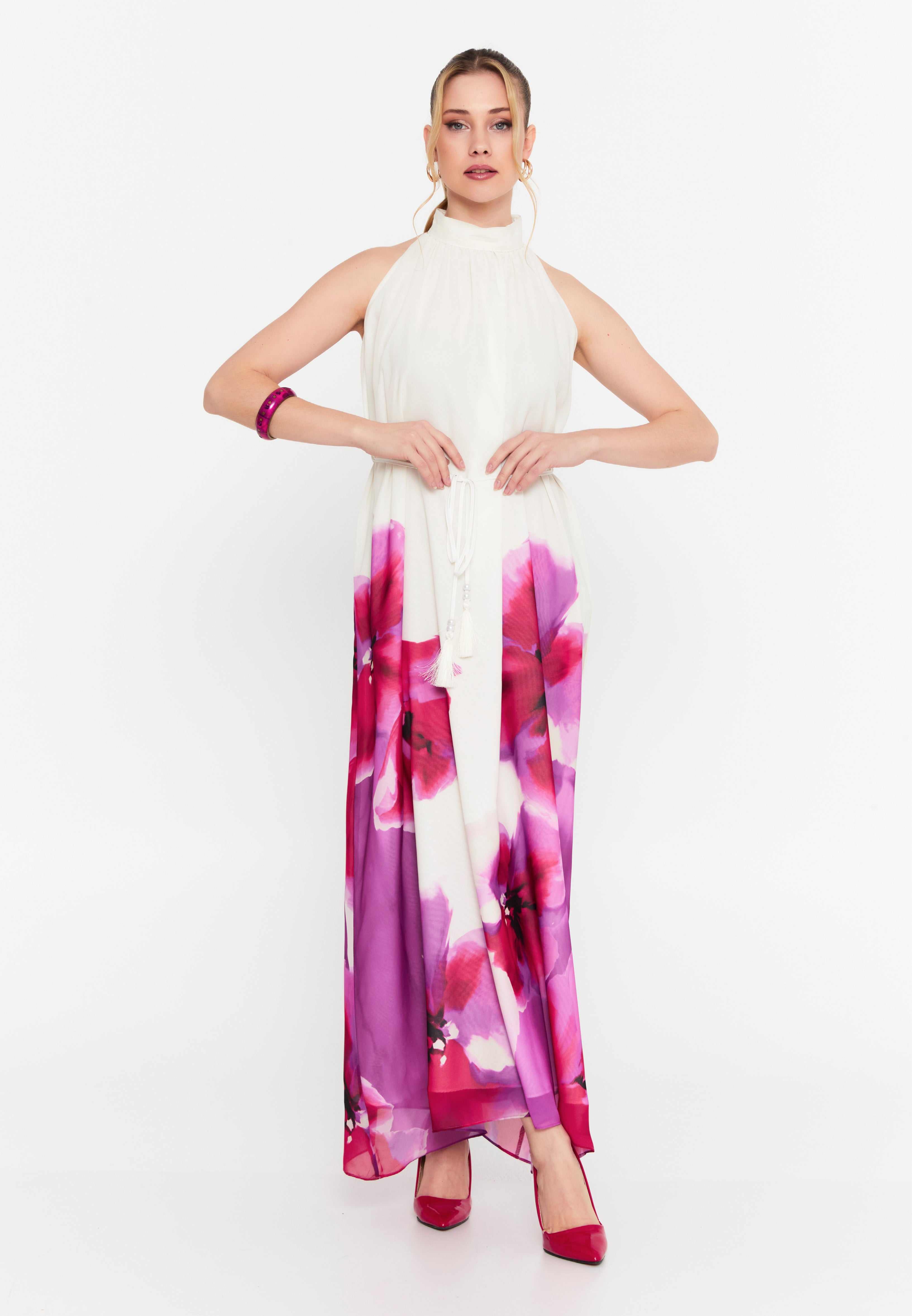 Floral print dress