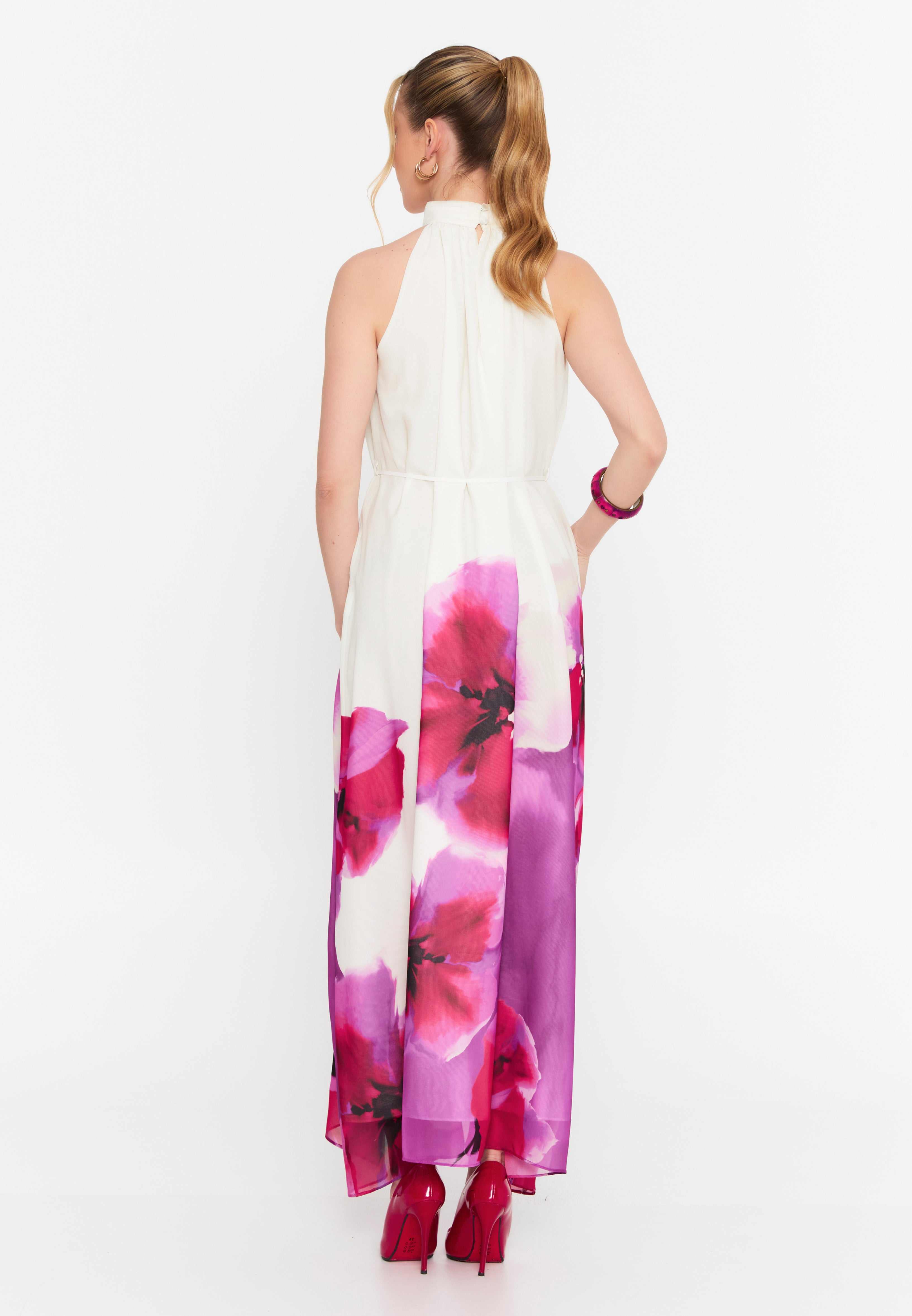 Floral print dress