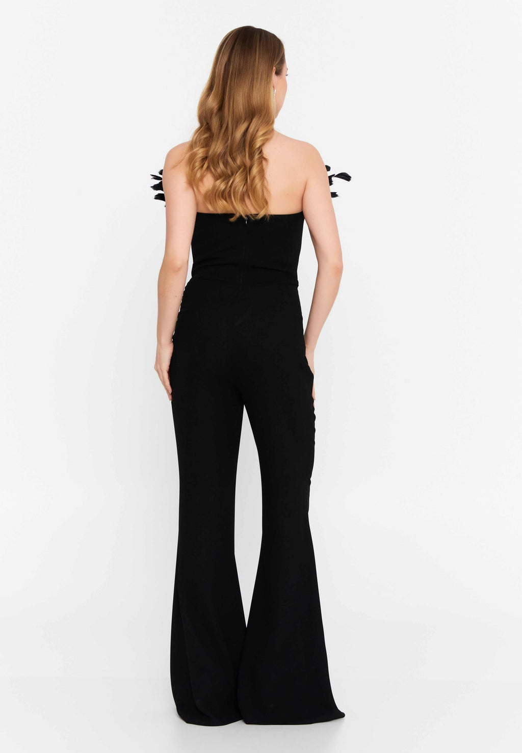 strapless jumpsuit