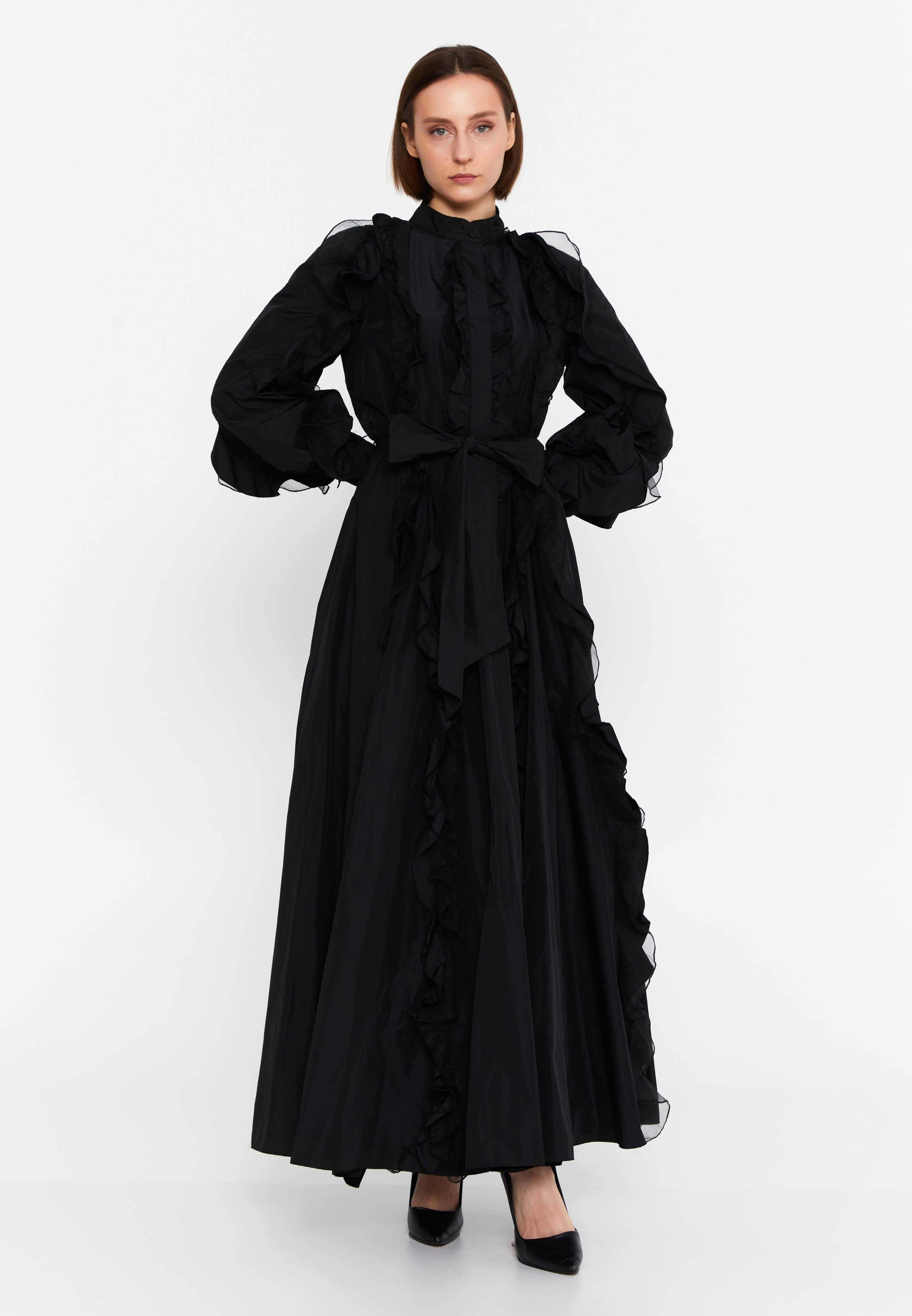 Ruffled Maxi Dress