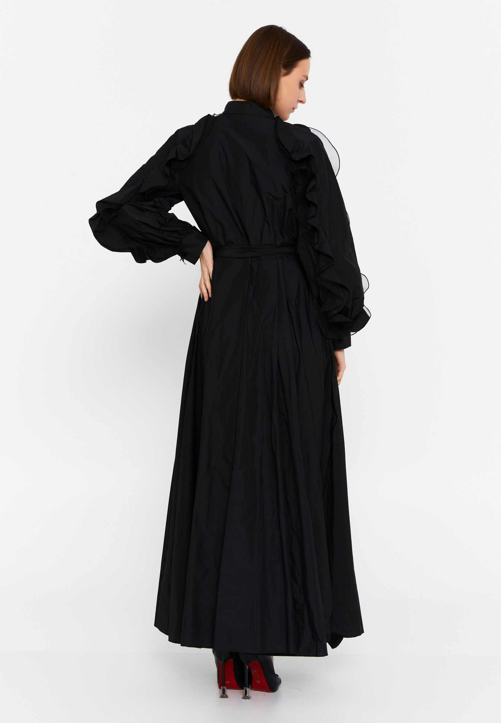 Ruffled Maxi Dress