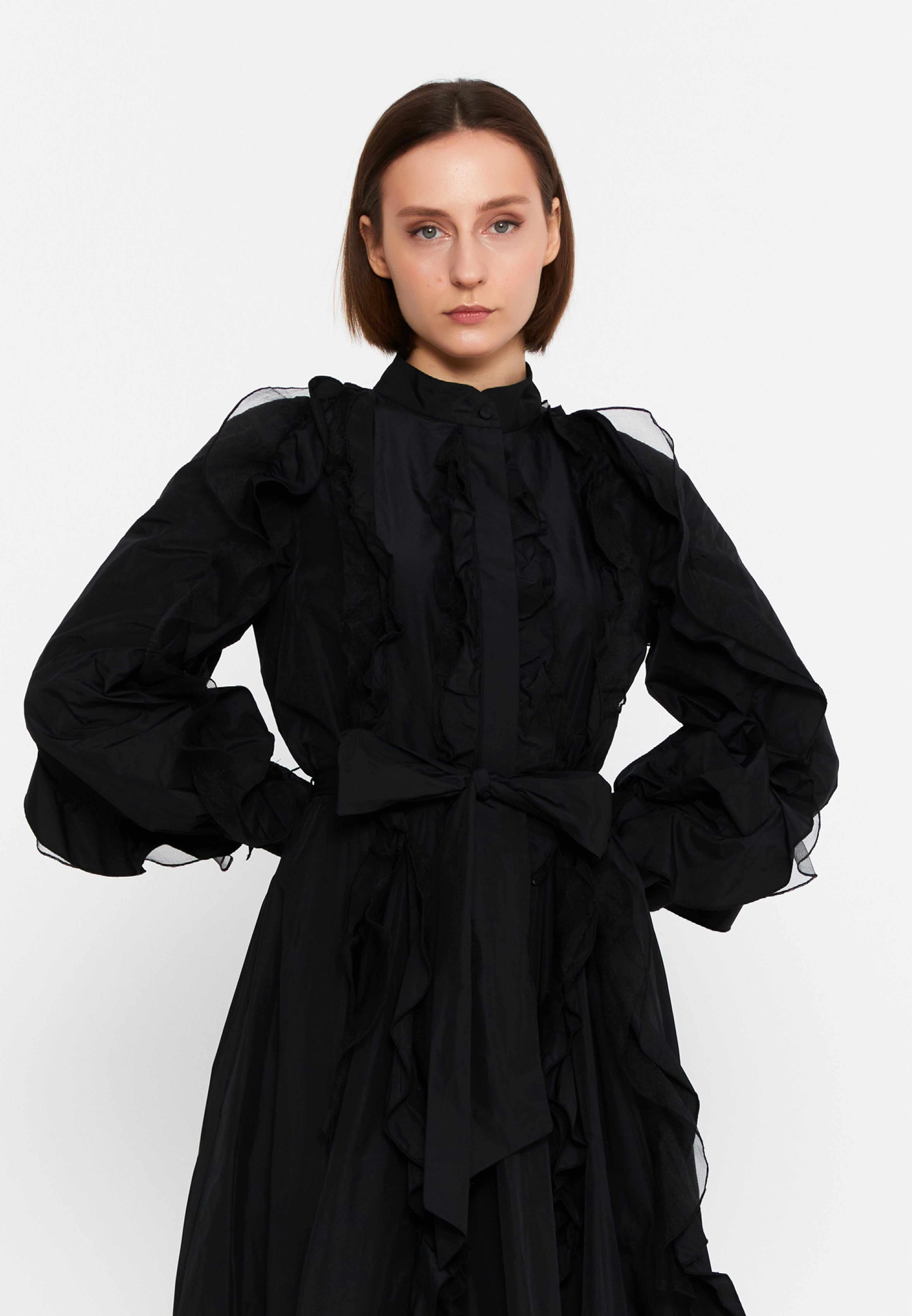 Ruffled Maxi Dress