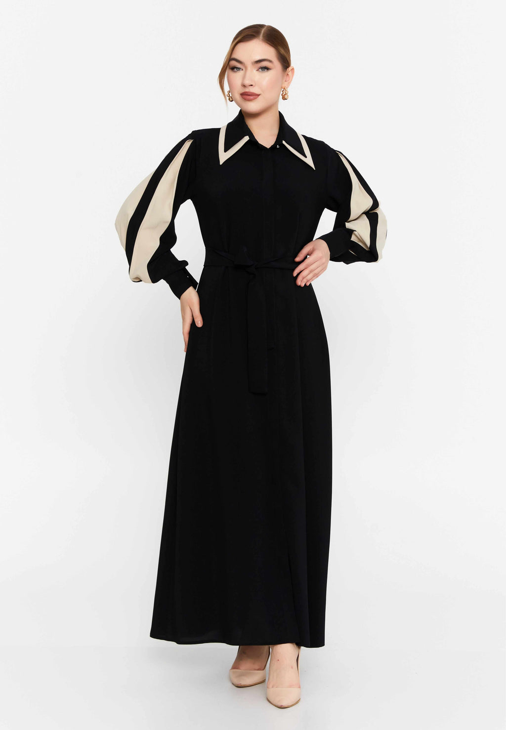 black long dress
