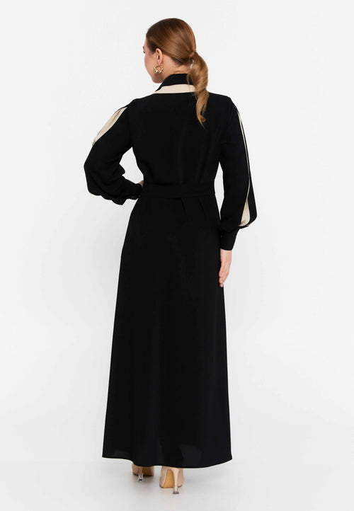 black long dress