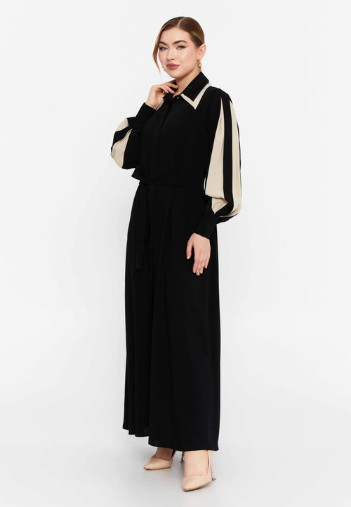 black long dress