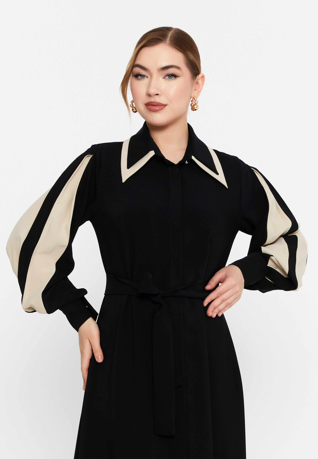 black long dress
