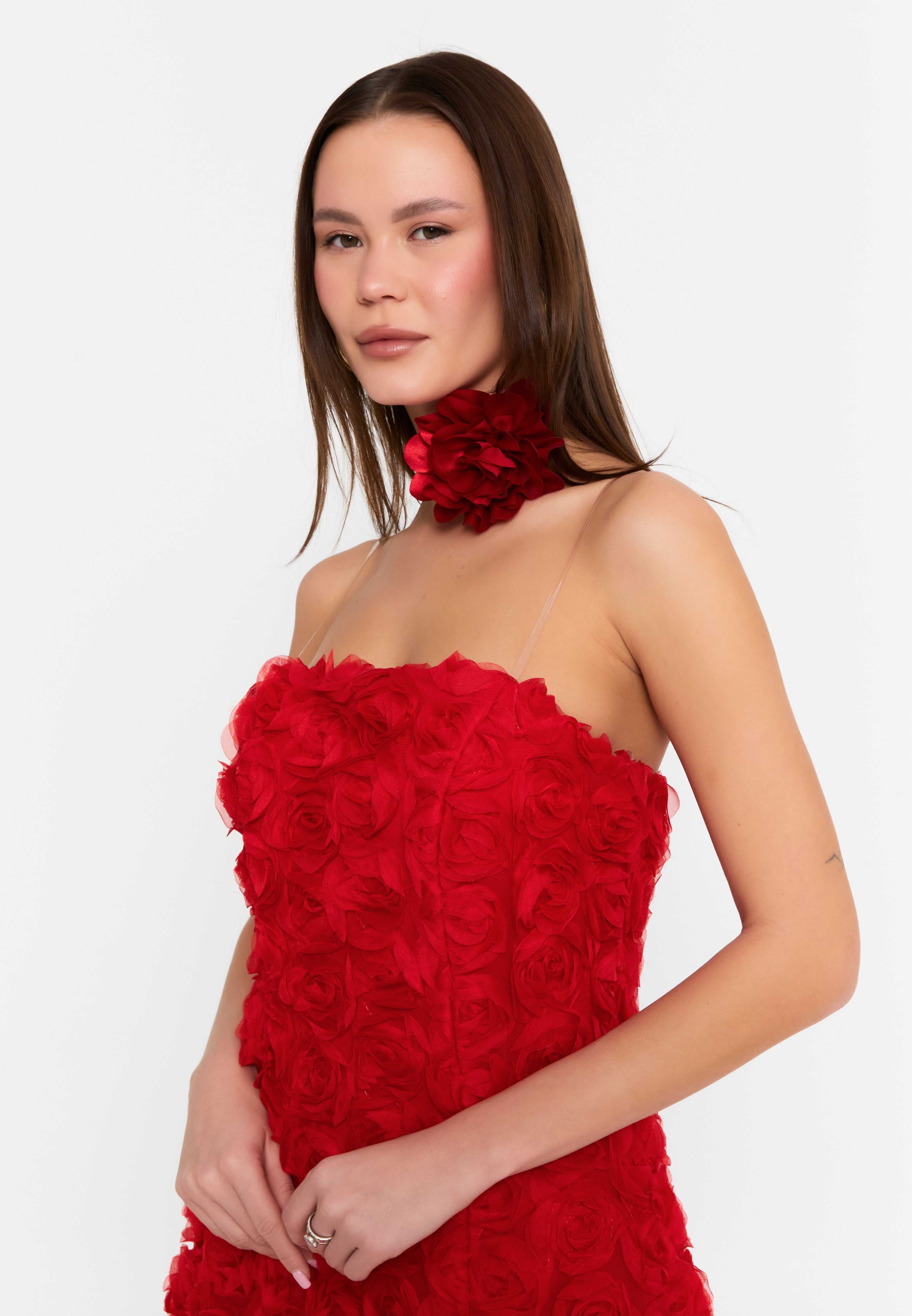 strapless dress