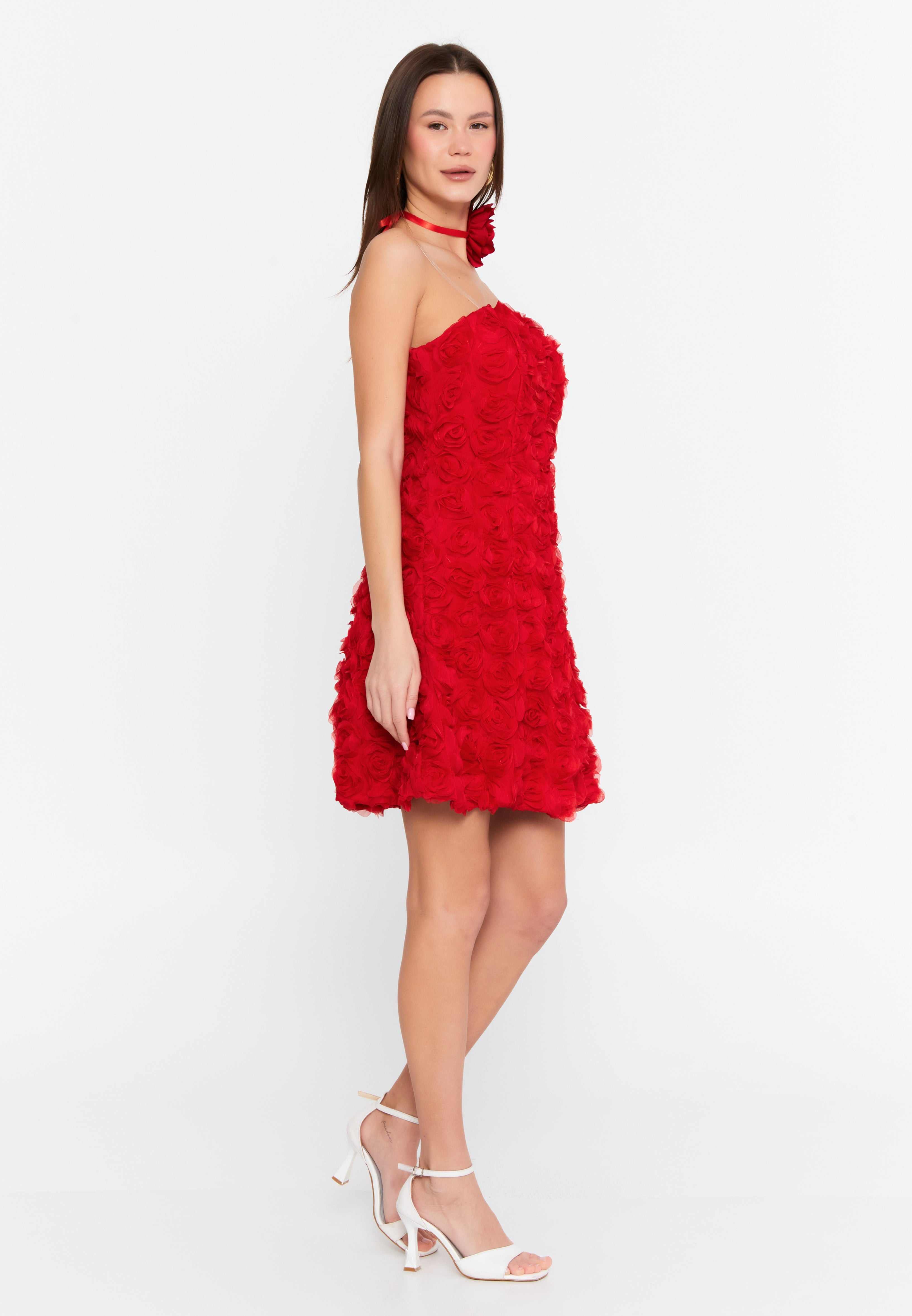 strapless dress