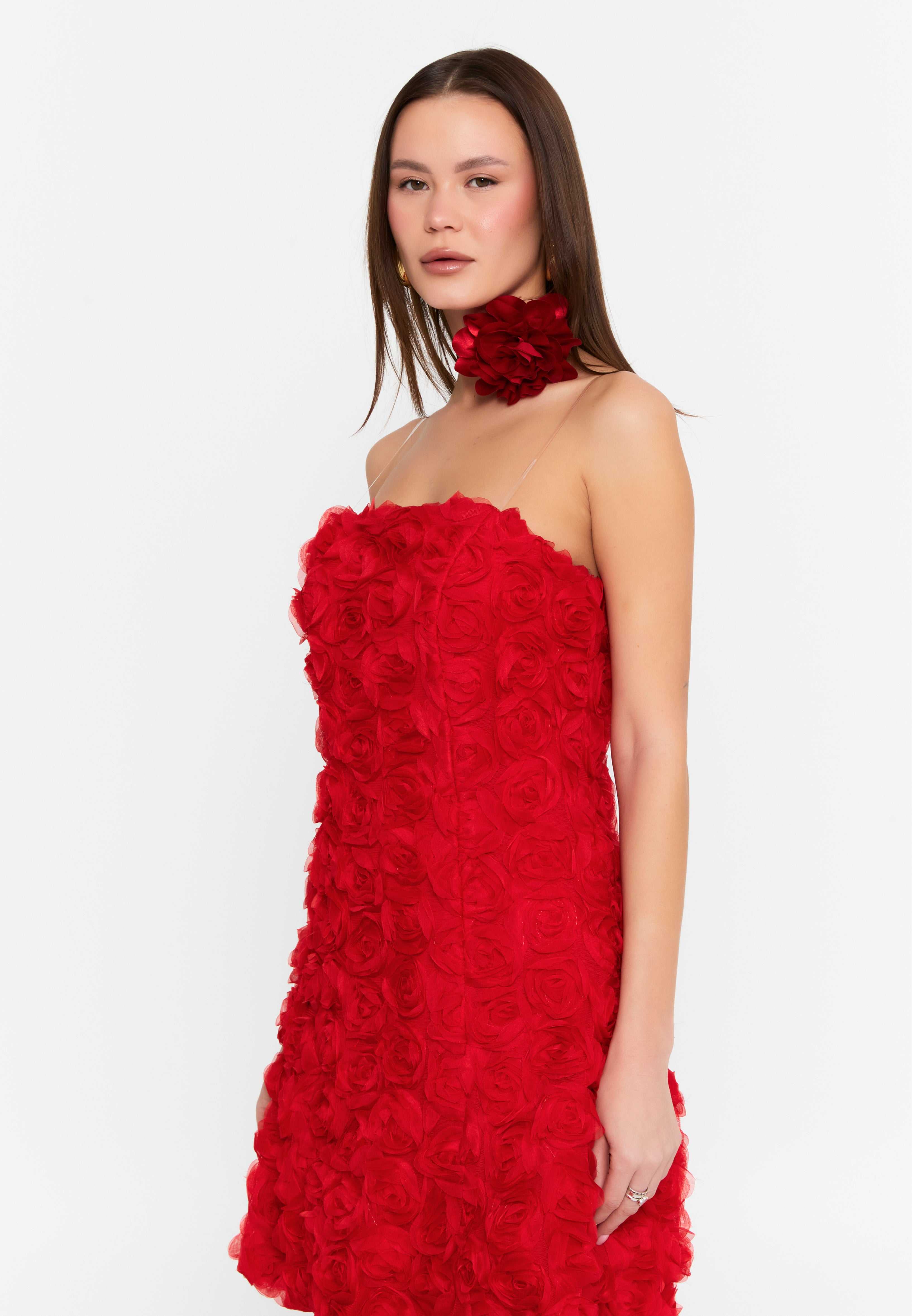 strapless dress