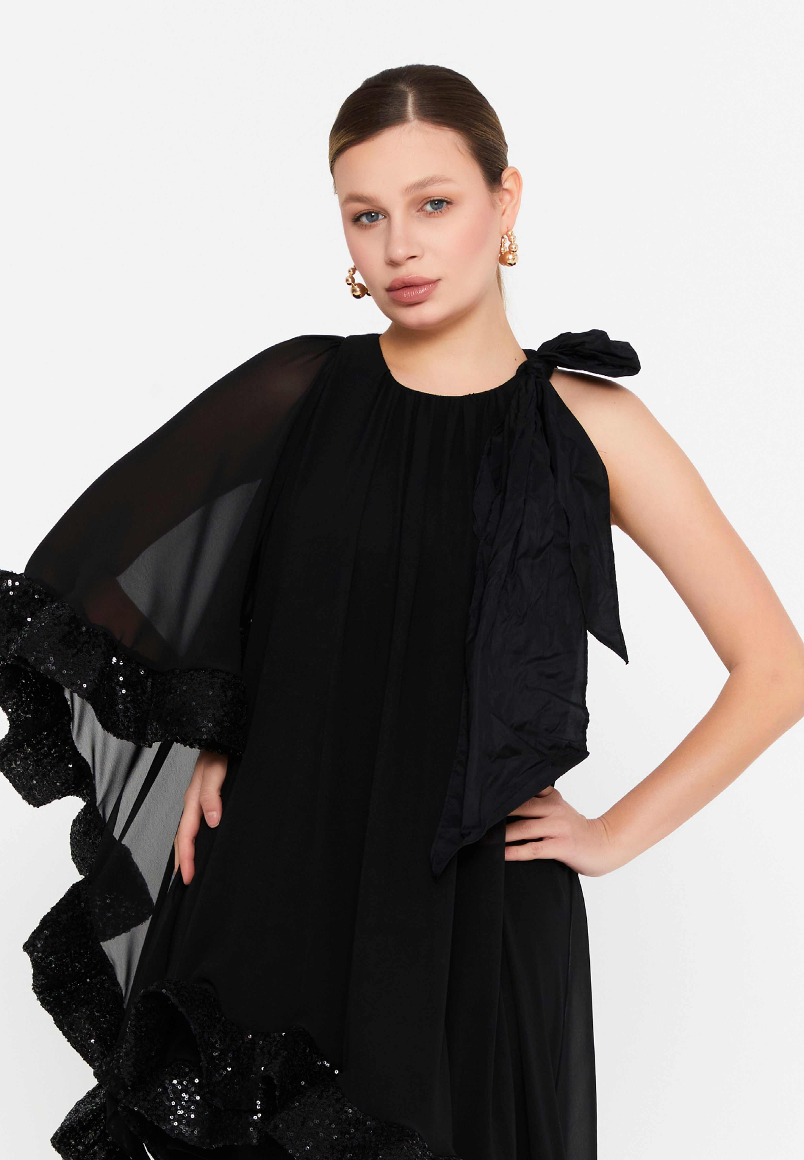 ruffle Mini Dress