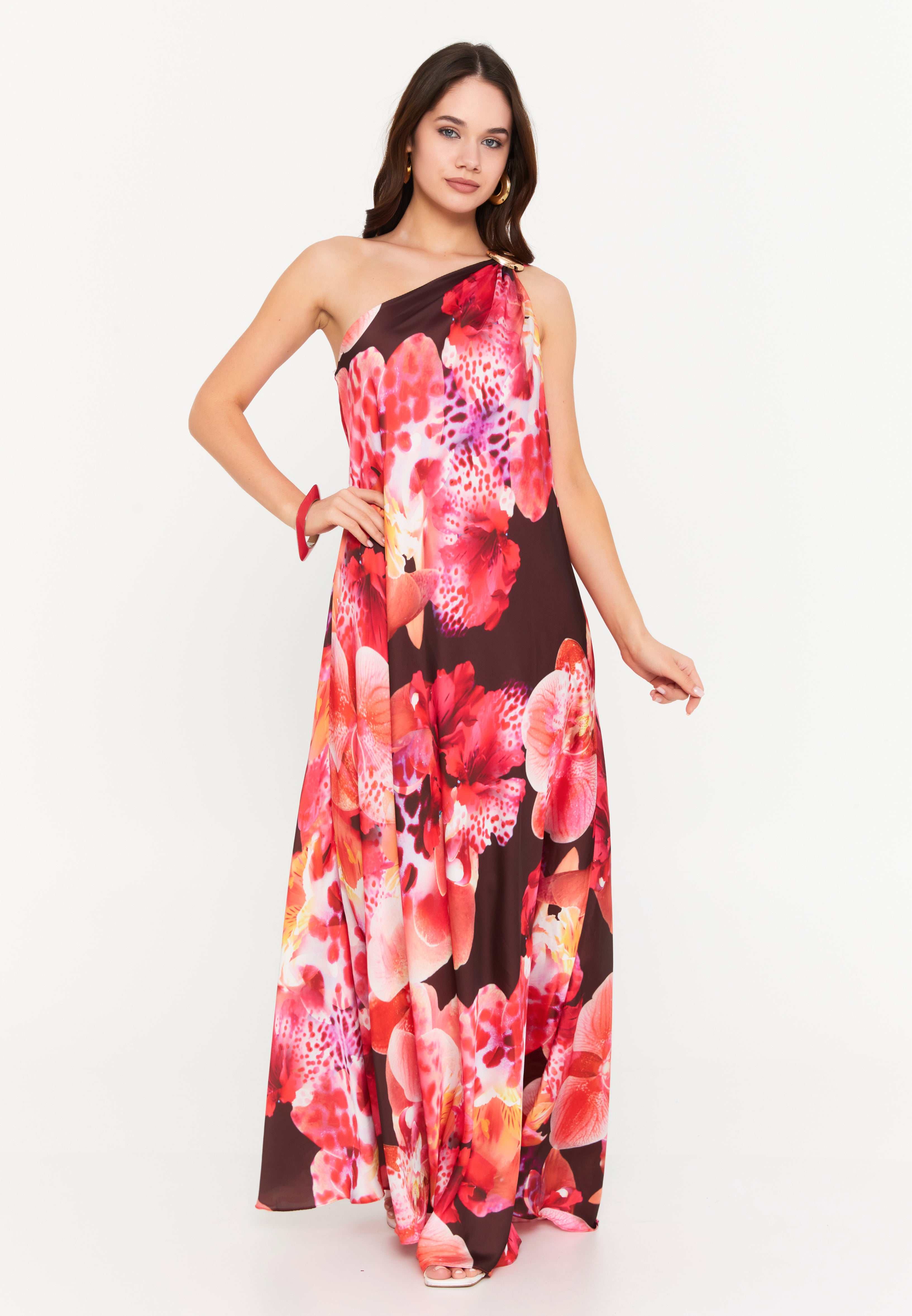 long sleeve flowy dress