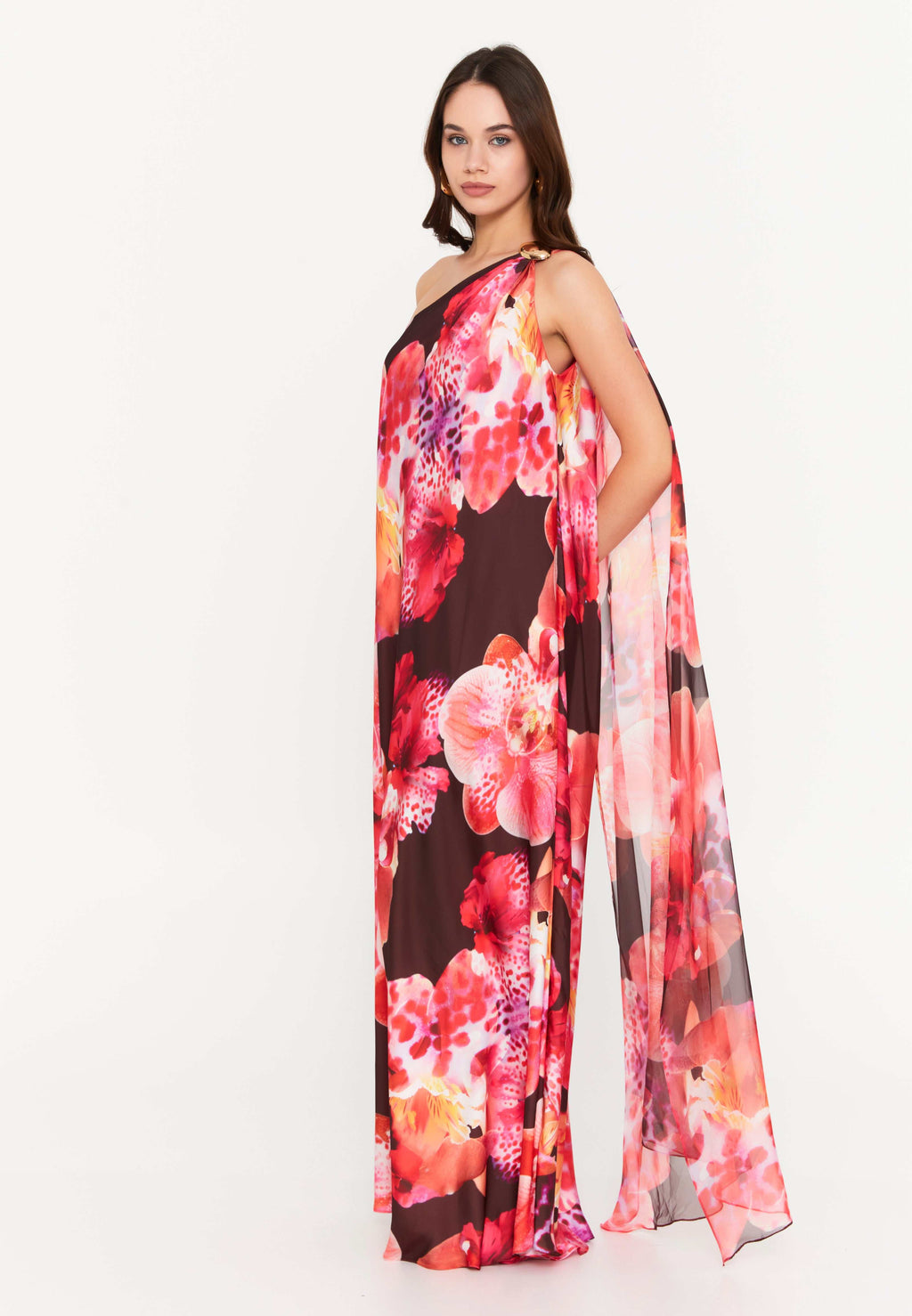 long sleeve flowy dress