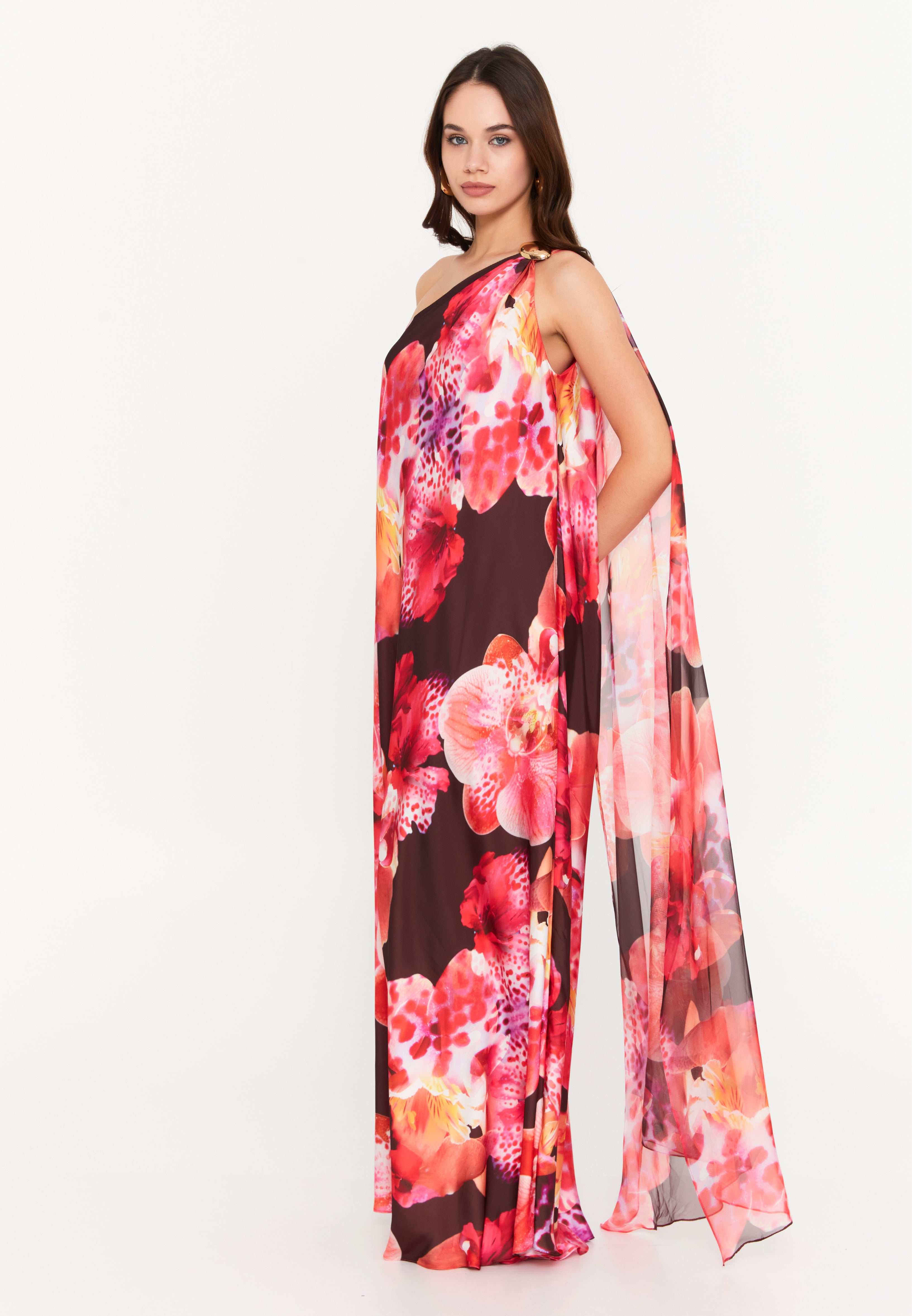 long sleeve flowy dress