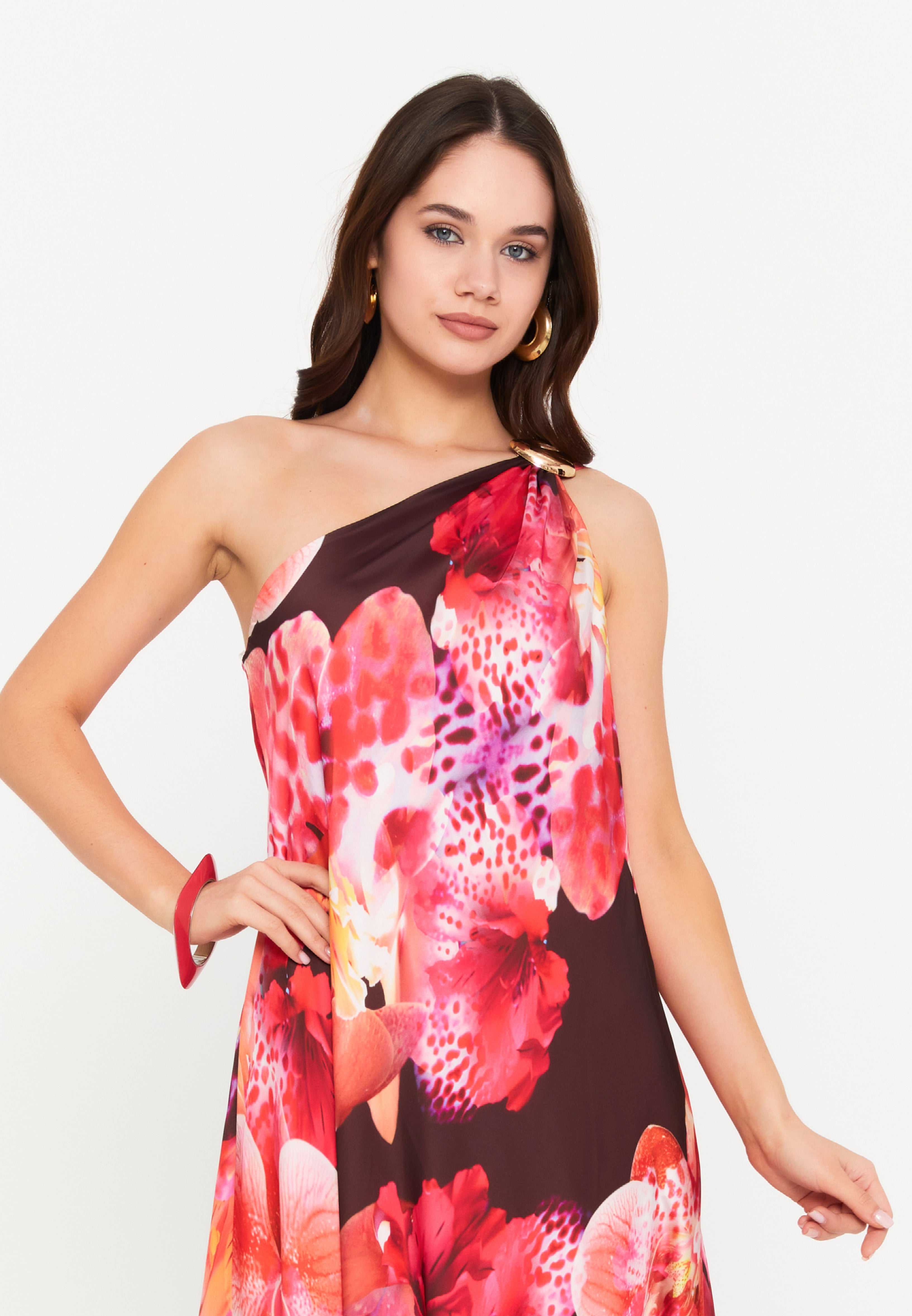 long sleeve flowy dress