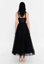 sheer lace dress