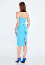 belted mini dress